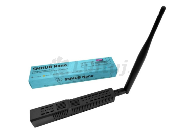 Chytré domácnosti - Zigbee Coordinator SMLIGHT SMHUB Nano MG24 – Zigbee, Ethernet, PoE, USB, Wi-Fi adapter (EFR32MG24)