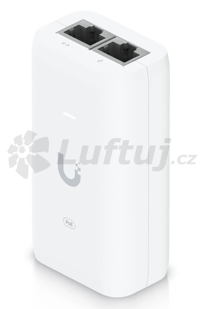 Chytré domácnosti - Ubiquiti PoE Injector U-PoE, 48V/0.32A (15W)