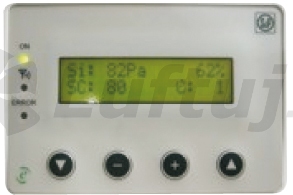 Větrání bytových domů - PROSYS ECOWATT dálkový ovladač pro ventilátory ECOWATT