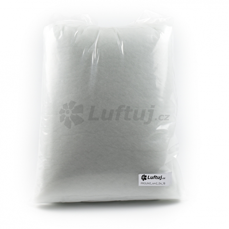 FILTRY - Filtrační tkanina G4, 4m2, tl.16 mm, pro vzduchotechniku (FROUNO)