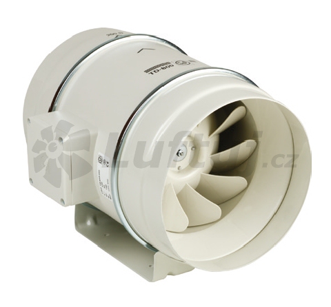 Ventilátory - TD MIXVENT - dvourychlostní ventilátor do kruhového potrubí