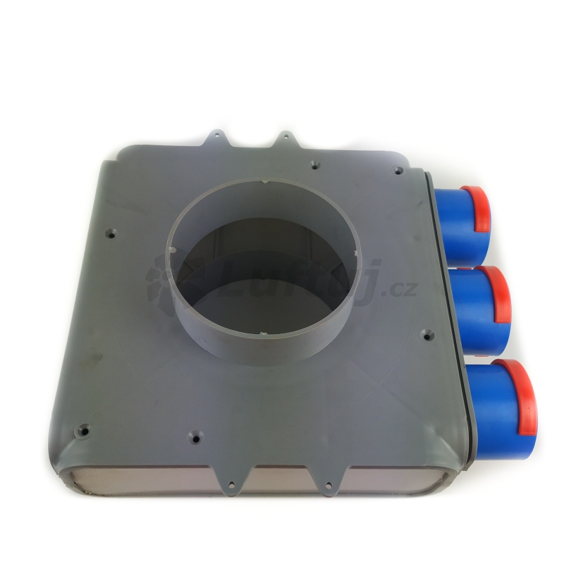 Rozvody vzduchu - Distribuční box OVA 3x75mm/160mm