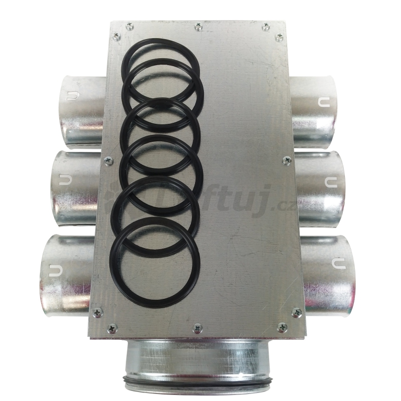 Rozvody vzduchu - Distribuční box RT1RT-6x90/160