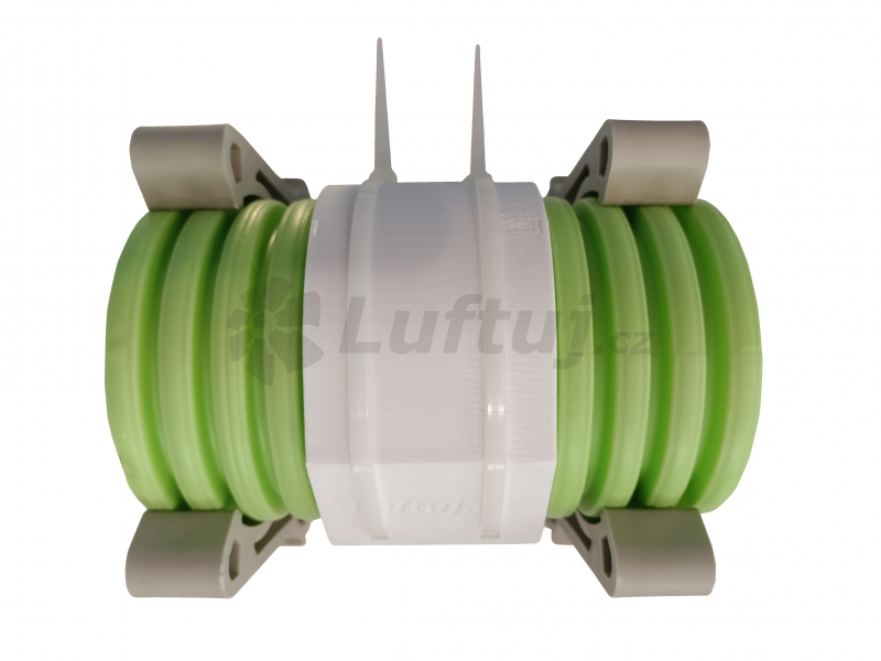 Rozvody vzduchu - Luftuj DuctPatch DALFLEX (atyp) - servisní spojka na potrubí