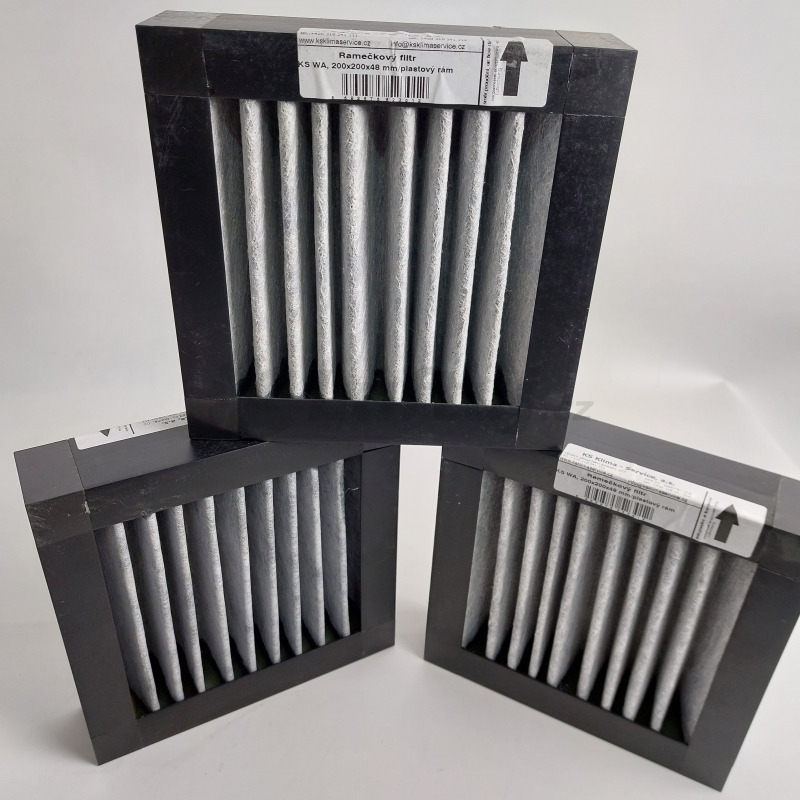 FILTRY - Panelový filtr KS WA 200x200x48 mm - VÝPRODEJ