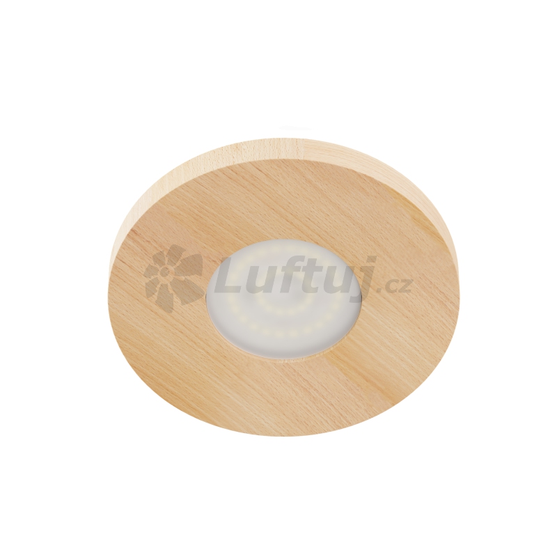 EXPORT - Air diffuser LUFTOMET LUMEN wood circle beech smooth