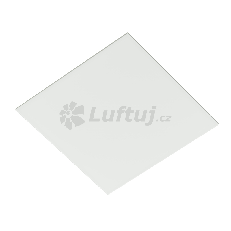 EXPORT (pouze pro partnery) - Talíř LUFTOMET SKY sklo čtverec bílá lesk (200x200)