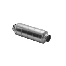 Kruhový tlumič hluku pevný 125 mm (300, 600, 900 mm)