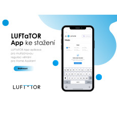 LUFTaTOR App aplikace pro multizónovou regulaci větrání pro Home Assistant