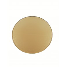 Luftomet skleněný - kruh zlatá 125mm
