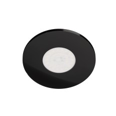 Talíř LUFTOMET Lumen plast kruh černý lesk (D200)